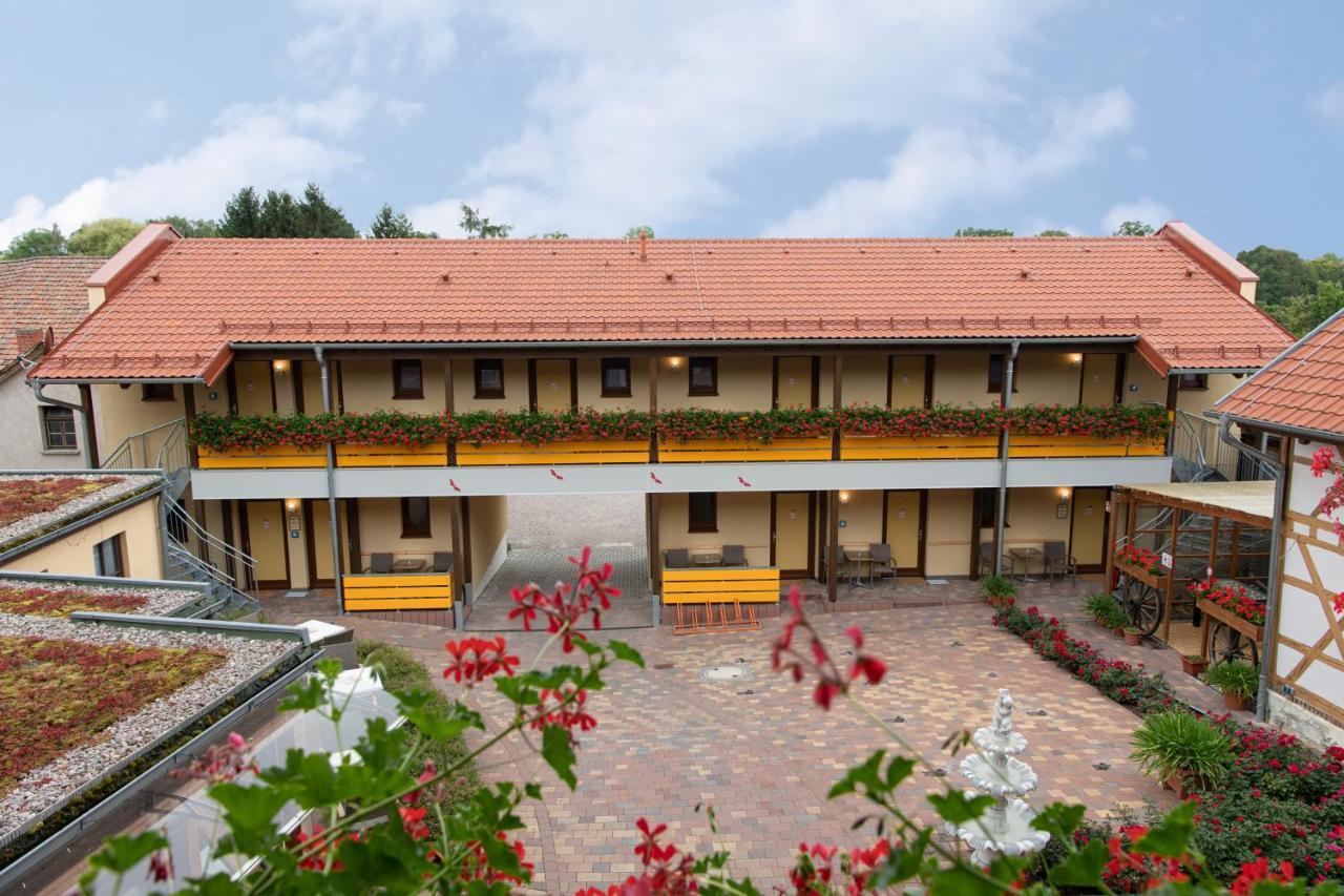 Pension-Cafe-Libelle Elxleben bei Arnstadt Екстер'єр фото